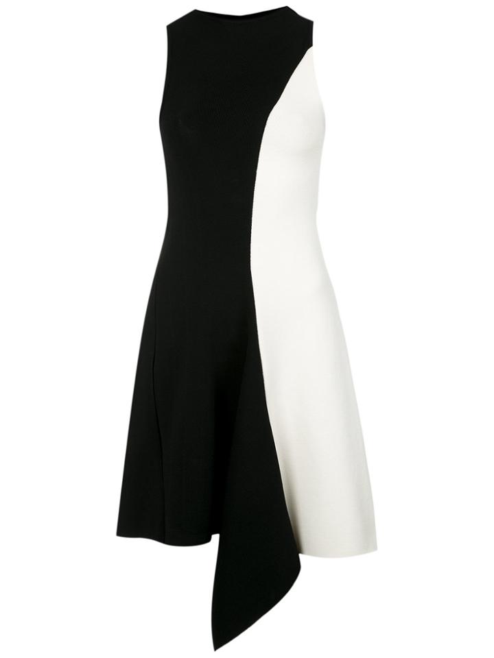Egrey Bicolour Panel Dress - Black