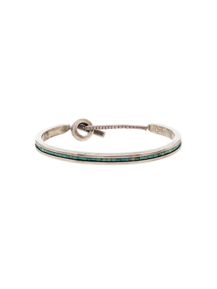M. Cohen Square Bangle Bracelet - Metallic