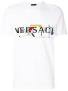 Versace László Logo Print T-shirt - White