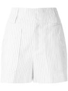 Tufi Duek Pinstripe Shorts - White