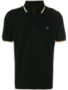 Vivienne Westwood Embroidered Orb Polo Shirt - Black