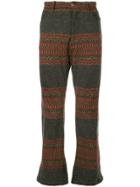 Junya Watanabe Comme Des Garçons Vintage Striped Paisley Pattern