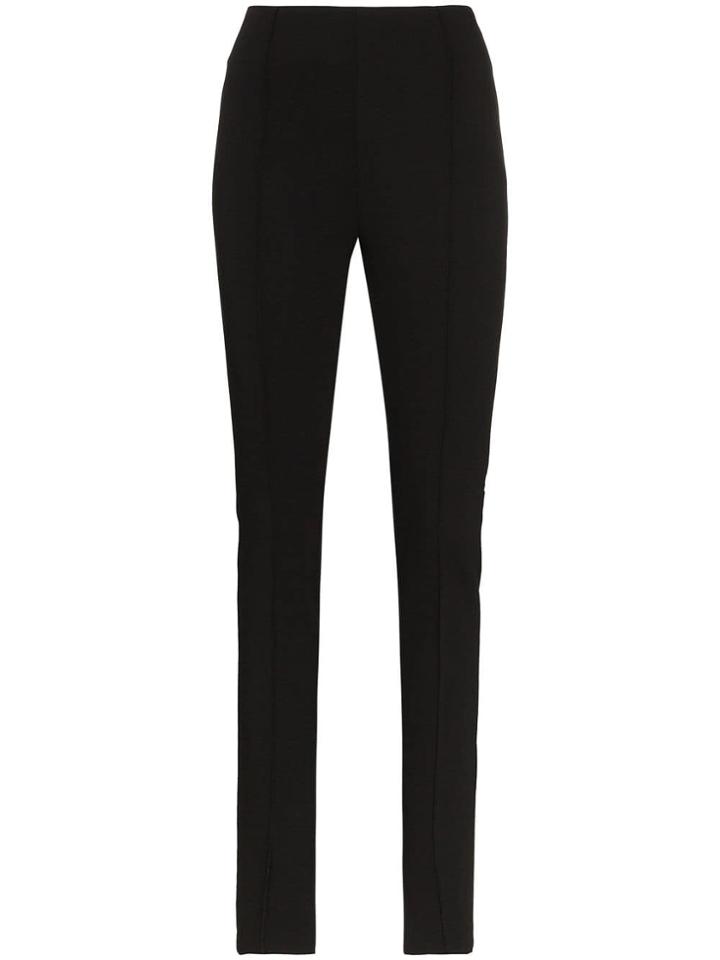 Toteme Zalana Side Split Trousers - Black