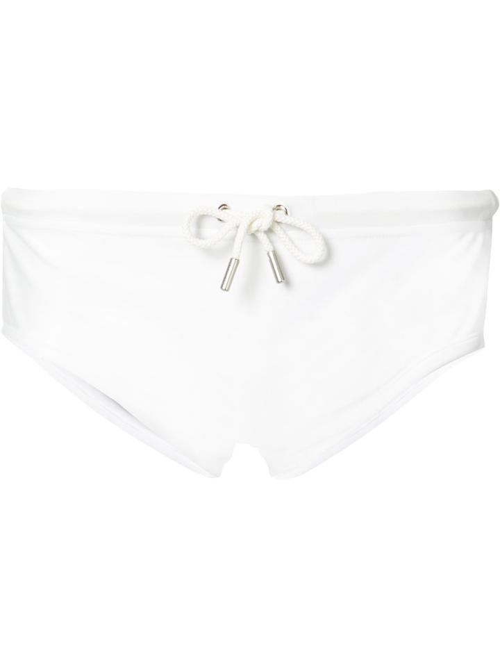 Katama - Fred Swimming Trunks - Men - Polyester - 30, White, Polyester