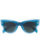 Celine Eyewear 'marta' Sunglasses - Blue