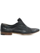 Premiata Laceless Oxford Shoes - Black