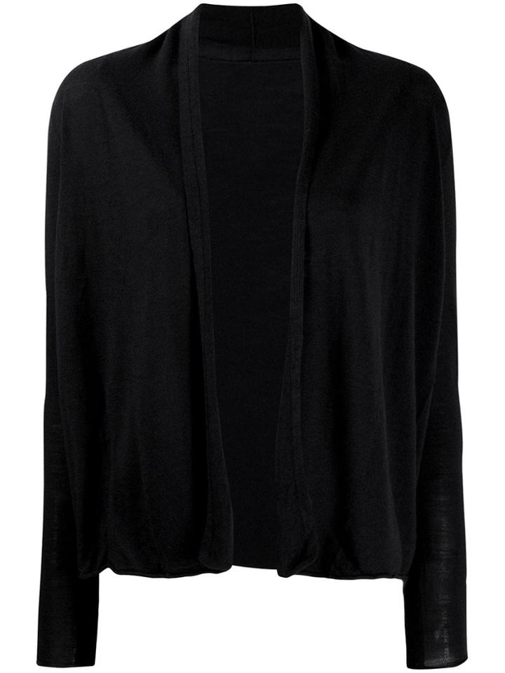 Sottomettimi Open Front Cardigan - Black