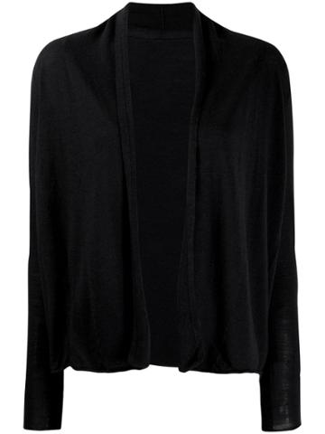 Sottomettimi Open Front Cardigan - Black