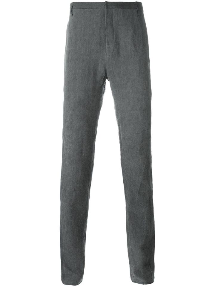 Label Under Construction Straight Leg Trousers - Grey