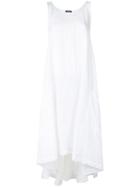 Rundholz - Flared Tank Dress - Women - Linen/flax - One Size, White, Linen/flax