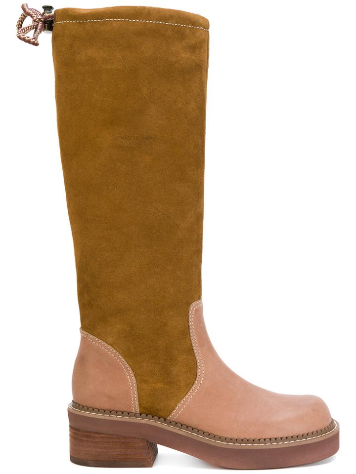 See By Chloé Classic Calf Boots - Brown