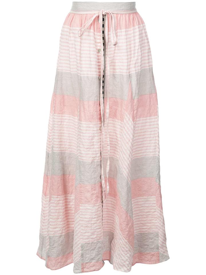 Lemlem Dera Godet Skirt - Pink