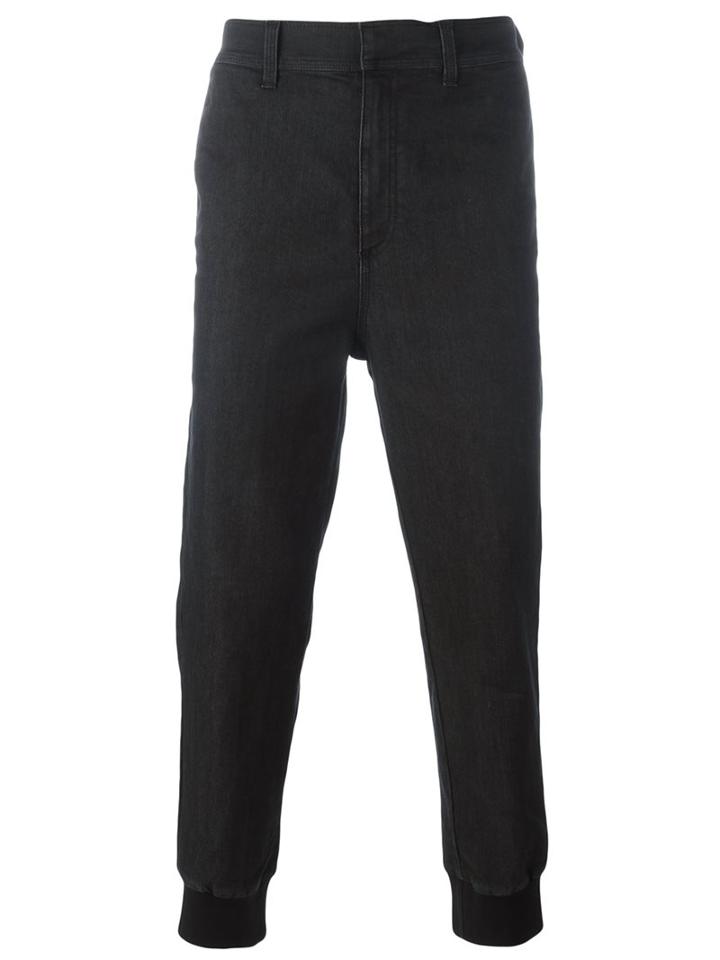 Neil Barrett Slim-fit Jeans, Men's, Size: 33, Blue, Cotton/polyester/spandex/elastane