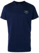 Hackett Chest Print T-shirt, Men's, Size: Xxl, Blue, Cotton