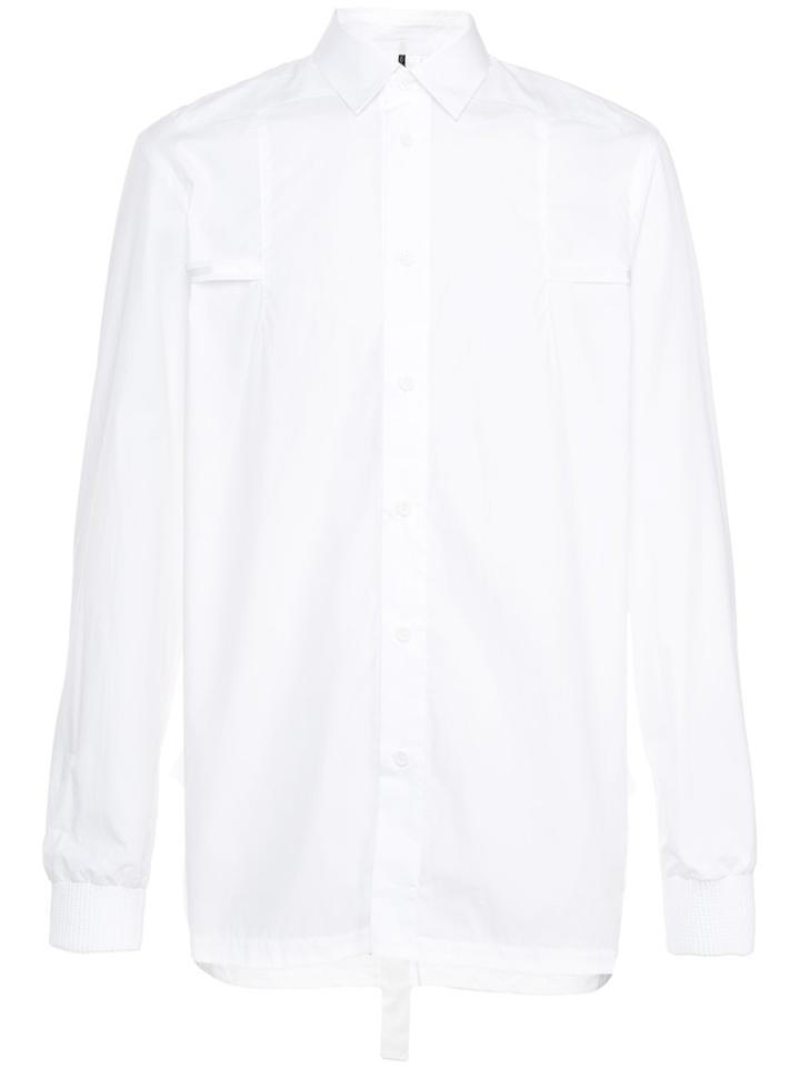 Oamc Classic Panelled Shirt - White