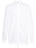 Oamc Classic Panelled Shirt - White