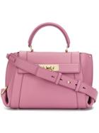 Salvatore Ferragamo Small Sofia Tote - Pink & Purple