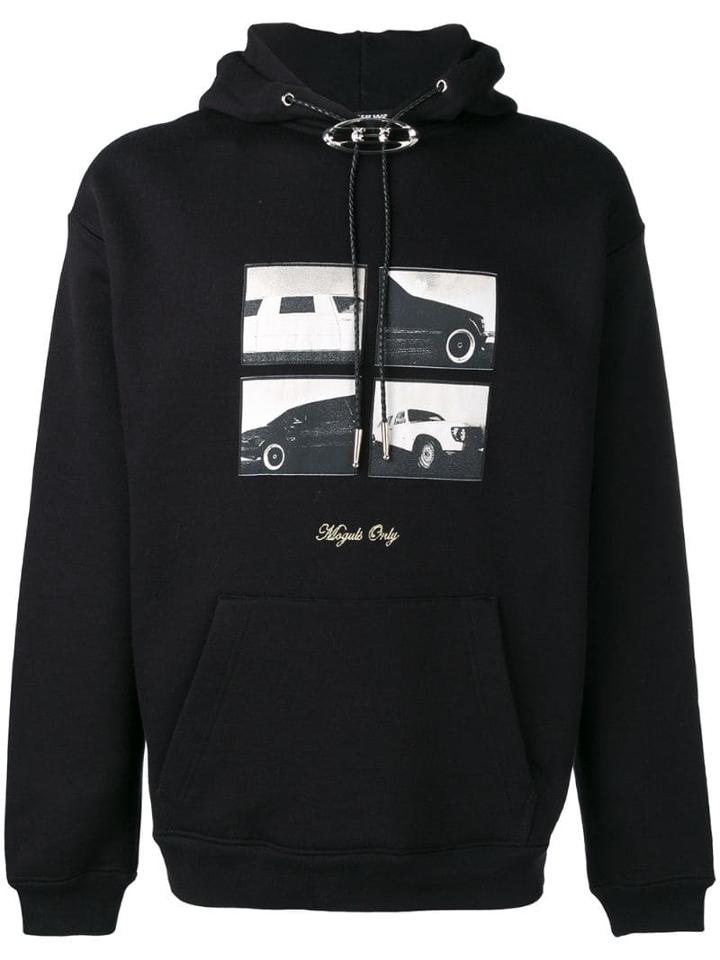 Alexander Wang Printed Hoodie - Black