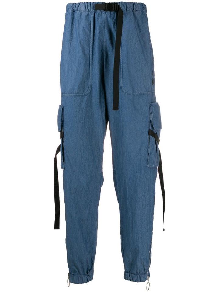 Off-white Parachute Cargo Pants - Blue