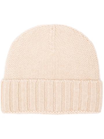 Entre Amis Entre Amis X Coroglio Ribbed Beanie - Neutrals
