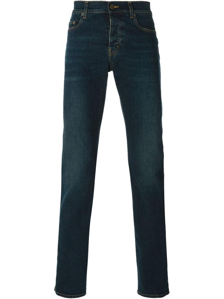 Saint Laurent - Classic Slim Jeans - Men - Cotton/spandex/elastane - 30, Blue, Cotton/spandex/elastane