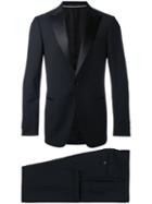Z Zegna - Satin-trimmed Suit - Men - Cupro/wool - 52, Blue, Cupro/wool