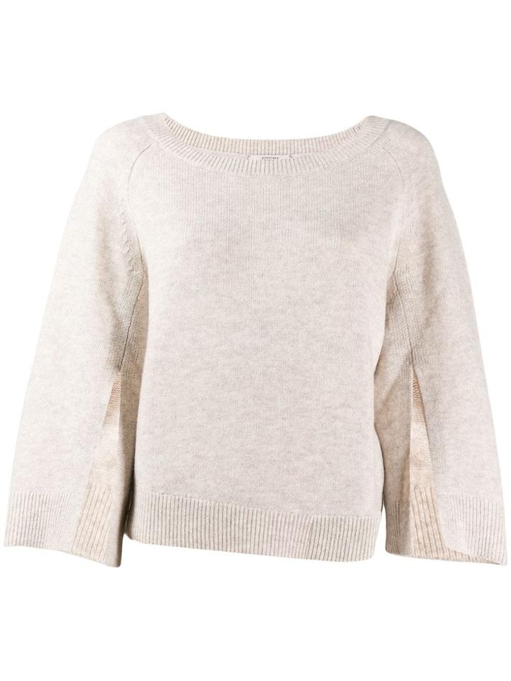 Dorothee Schumacher Asymmetric Slit Jumper - Neutrals
