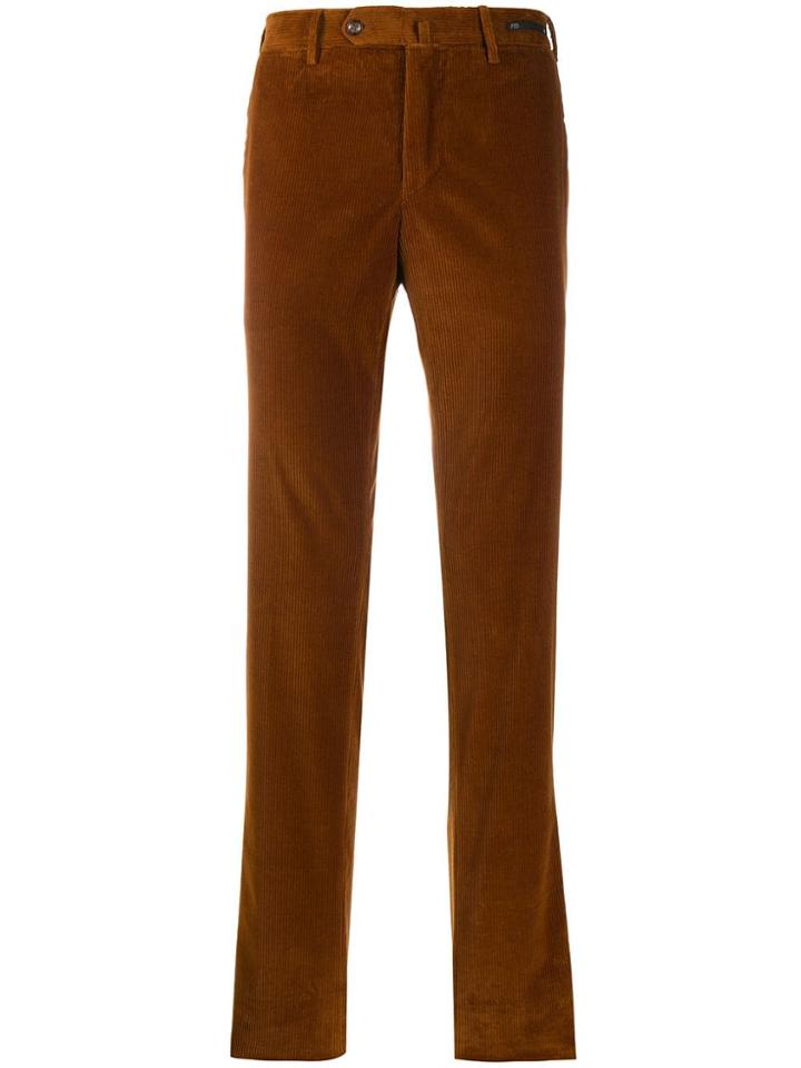 Pt01 Orient Heights Corduroy Chinos - Brown