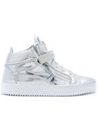 Giuseppe Zanotti Design Coby Hi-top Sneakers - Metallic