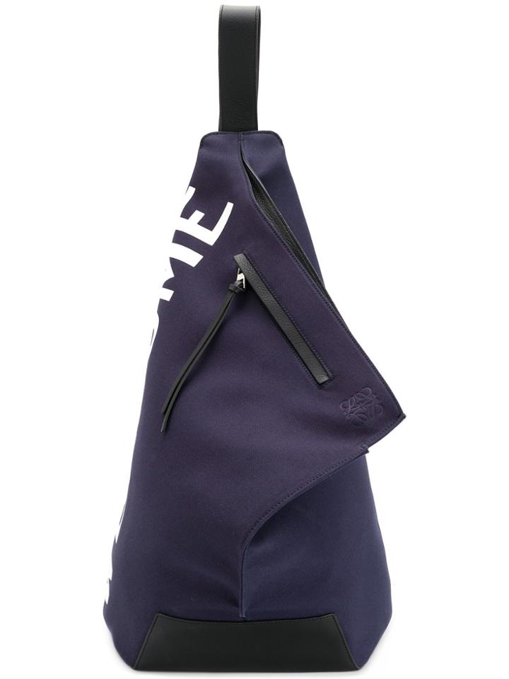 Loewe Anton Welcome Backpack - Blue