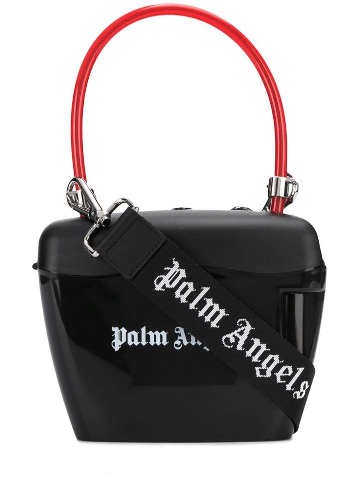 Palm Angels Padlock Strap Bag - Black