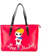 Love Moschino Girl Patch Tote