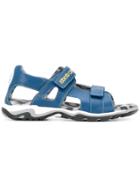 Roberto Cavalli Kids Touch Strap Sandals - Blue