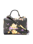 Dolce & Gabbana Kids - Floral Shoulder Bag - Kids - Leather - One Size, Black