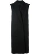 Alexander Wang Shawl Collar Waistcoat - Black
