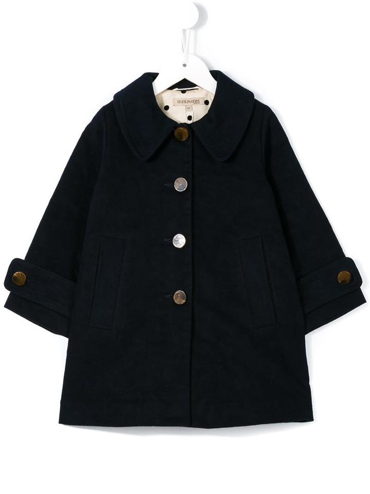 Hucklebones London Swing Coat, Girl's, Size: 12 Yrs, Blue