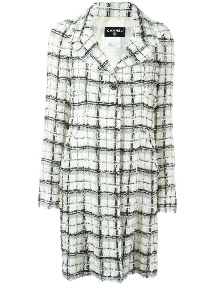 Chanel Vintage Checked Coat