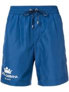 Dolce & Gabbana Logo Swimming Shorts - Blue