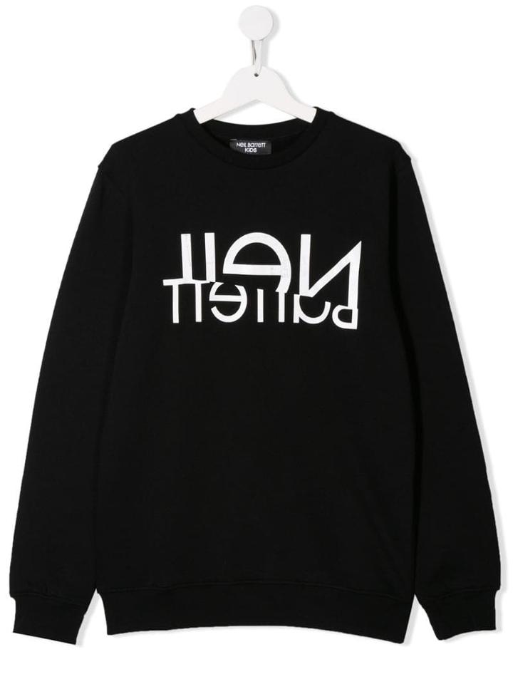 Neil Barrett Kids Neil Barrett Kids 020600110 Nero 100%cotone - Black