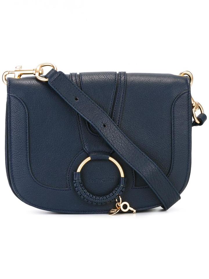 See By Chloé - Hana Crossbody Bag - Women - Cotton/goat Skin - One Size, Blue, Cotton/goat Skin