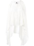Lost & Found Ria Dunn Hook And Eye Blouse, Women's, Size: Medium, White, Cotton/lyocell