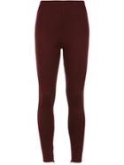Nk Zip Legging - Red
