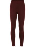 Nk Zip Legging - Red