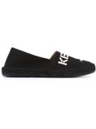 Kenzo Kenzo Paris Espadrilles, Men's, Size: 42, Black, Leather/rubber/cotton