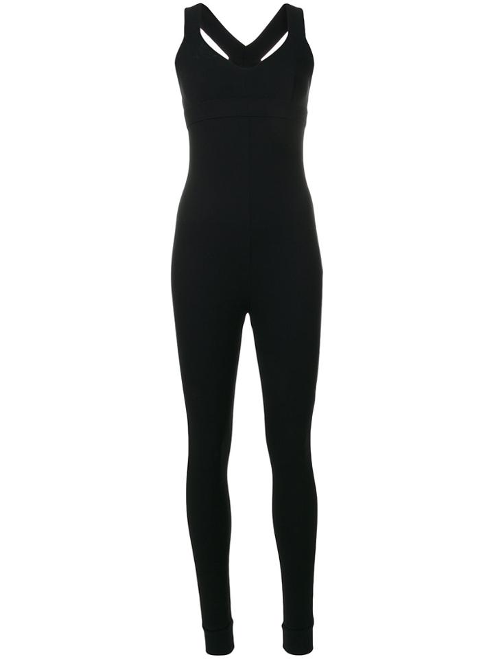 No Ka' Oi Crisscross Strap Jumpsuit - Black