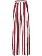 Aspesi Striped Wide-leg Trousers - Neutrals