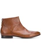 Moma Western Ankle Boots - Brown