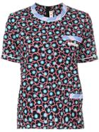 Marni Floral Pattern T-shirt - Black