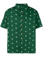 Bellerose Star Print Shirt - Green