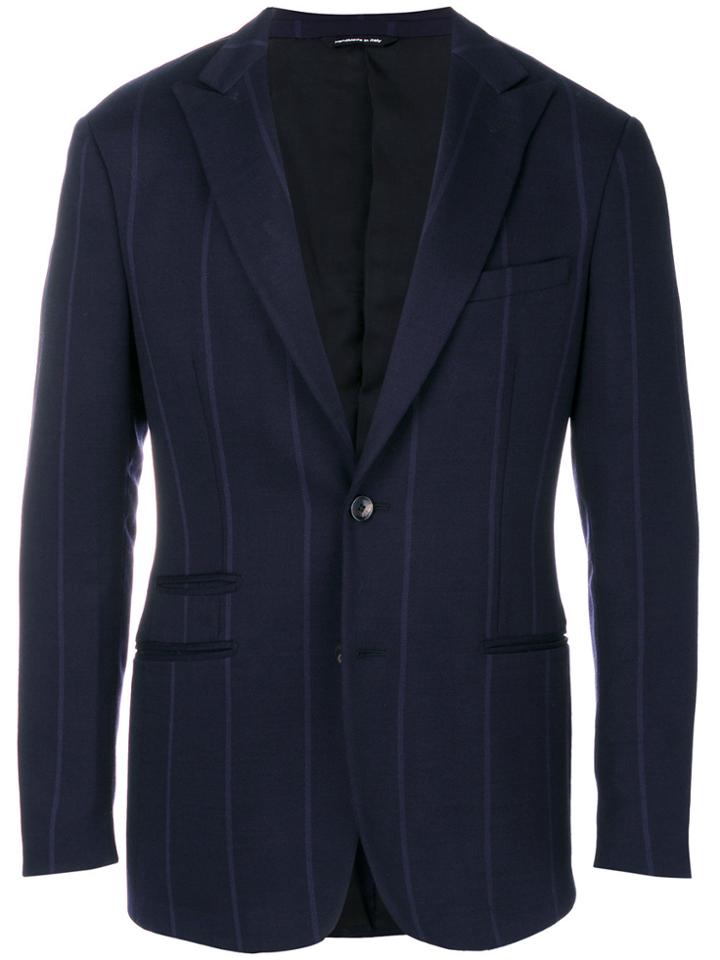 Tonello Single Breasted Blazer - Blue